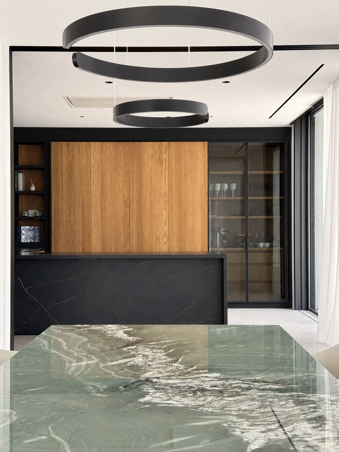 Detalle de cocina, vivienda Rubina
